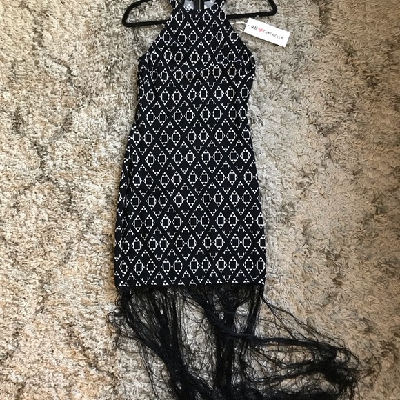 H&M “Coachella” Collab Fringe Maxi Dress - Picture 2 of 2